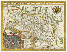 Poland Map By Pieter van den Keere