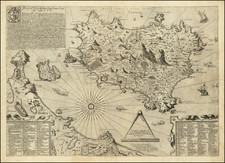 Southern Italy Map By Mario Cartaro  &  Giulio Iasolino