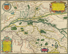 France and Centre et Pays de la Loire Map By Maurice Bouguereau