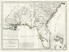 South and Southeast Map By Pierre Antoine Tardieu