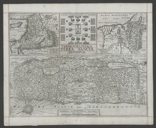 Holy Land Map By Wenceslaus Hollar