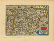 Spain Map By Janus Bussemacher