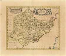 China Map By Johannes Blaeu