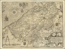 Belgium Map By Cornelis de Jode