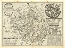 Grand Sud-Ouest Map By Maurice Bouguereau / Melchior Tavernier / Jean Fayen