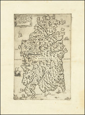 Sardinia Map By Fabius Licinius