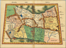 [Iran & Iraq]  Quinta Asie Tabula By Martin Waldseemüller