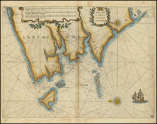 Bretagne Map By Willem Janszoon Blaeu