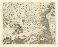 Northern Italy Map By Ferrando Bertelli  &  Hieronymus Olgiatus