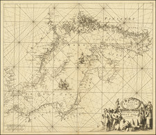 Poland, Baltic Countries and Sweden Map By Louis Renard