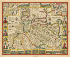 Norddeutschland Map By Claes Janszoon Visscher