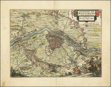 Netherlands Map By Claes Janszoon Visscher