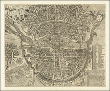 Paris and Île-de-France Map By Matteo Florimi