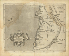 Chile Map By Cornelis van Wytfliet