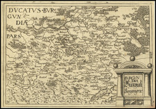 Nord et Nord-Est Map By Johannes Matalius Metellus