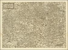 Austria Map By Cornelis de Jode