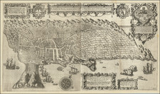 Atlantic Ocean, Portugal and African Islands, including Madagascar Map By Jan Huygen Van Linschoten