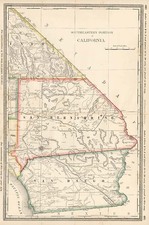 California Map By Rand McNally & Company