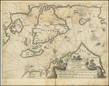 Denmark Map By Willem Janszoon Blaeu