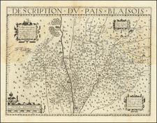 Centre et Pays de la Loire Map By Jean Le Clerc