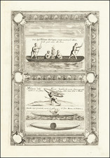 Polar Maps, Virginia, Russia and Curiosities Map By Vincenzo Maria Coronelli