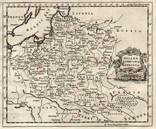 Europe, Poland, Baltic Countries and Germany Map By Thomas Jefferys