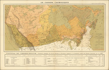 Canada Map By G. Baillairge