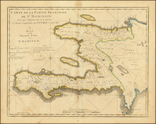 Hispaniola Map By Mathew Carey