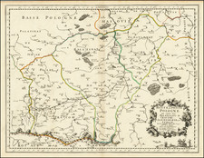 Haute, ou Petite Pologne; ou sont les Palatinats de Cracow, Sandomirie, et Lublin . . . 1666 By Nicolas Sanson