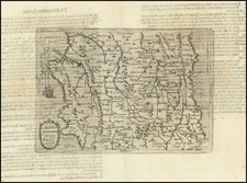 Spain Map By Johannes Matalius Metellus