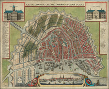 Amsterdam Map By Anonymous / Claes Janszoon Visscher