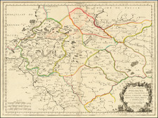 Poland Map By Nicolas Sanson