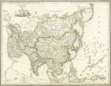 Asia Map By Stanislao Stucchi