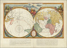 World Map By Giovanni Antonio Remondini