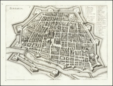 Other Italian Cities Map By Matthaus Merian