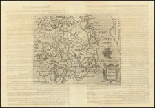 Baltic Countries, Scandinavia and Sweden Map By Johannes Matalius Metellus / Giovanni Botero