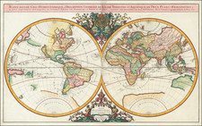 World Map By Alexis-Hubert Jaillot