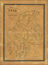 Mapa del Distrito de Tula Levantado por el S.D. Tomas Ramon del Moral . . . 1851