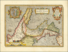 Southern Italy Map By Abraham Ortelius