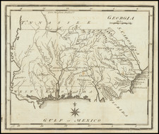 South, Alabama, Mississippi, Southeast and Georgia Map By Joseph Scott