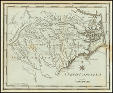 North Carolina Map By Joseph Scott