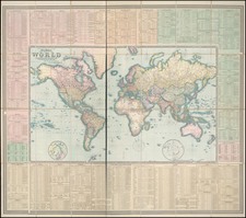 World, World and Texas Map By J & C Walker