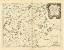 Russia Map By Nicolas Sanson