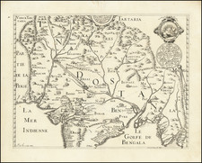 India Map By Melchisedec Thevenot / William Baffin