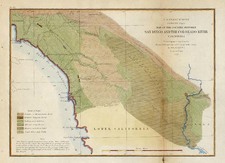 California Map By W.P. Blake / U.S.P.R.R.