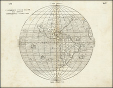 Western Hemisphere, Southwest, South America, California and America Map By Giovanni Battista Ramusio