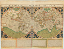 World Map By Rumold Mercator