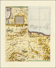 Holy Land Map By Jan Jansson