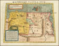North Africa Map By Sebastian Munster