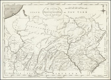 Pennsylvania Map By John Reid